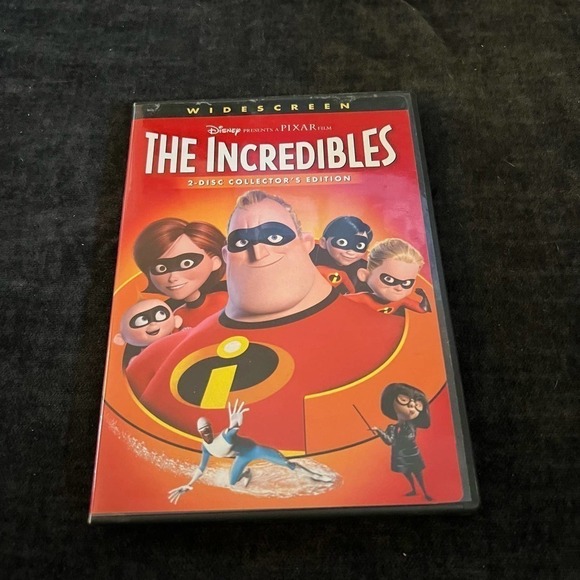 5/ $25  DISNEY'S Pixar The Incredibles 2-Disc Collector's Edition DVD - Picture 1 of 4